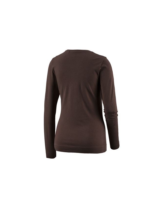 e.s. Longsleeve cotton stretch, Damen