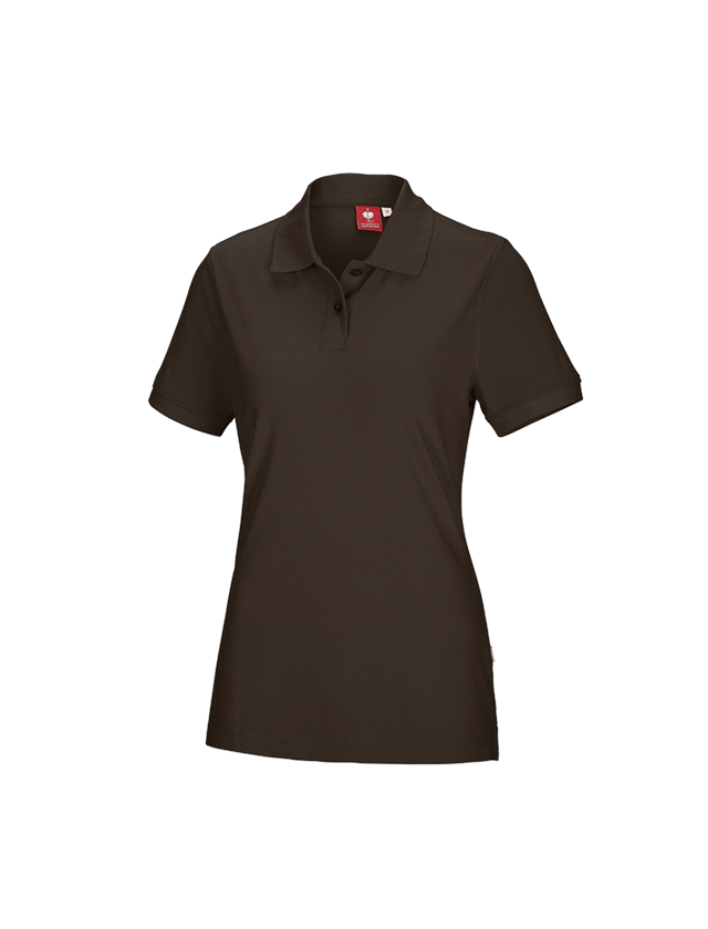 e.s. Polo-Shirt cotton, Damen