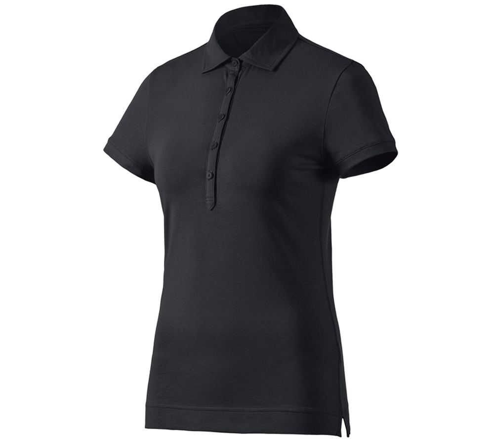 e.s. Polo-Shirt cotton stretch, Damen