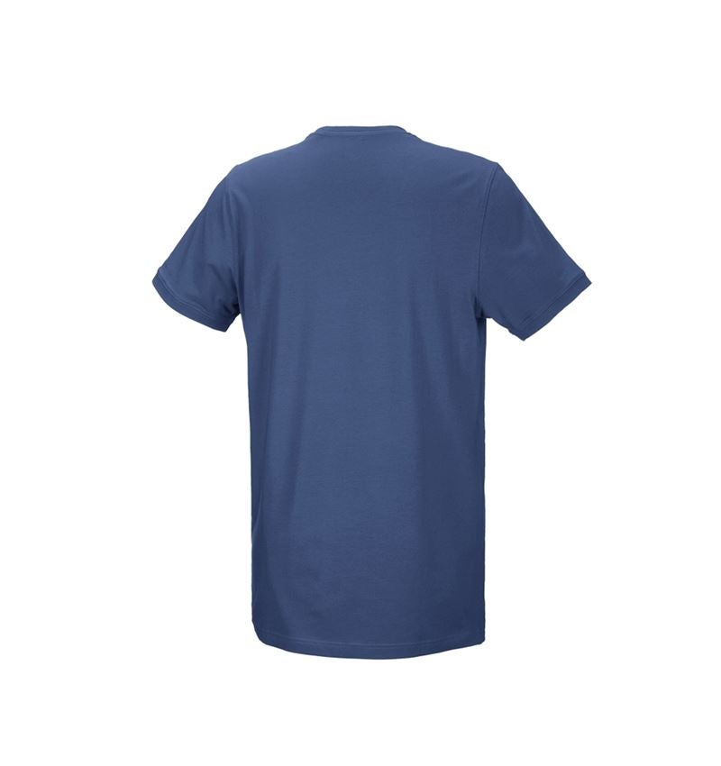 e.s. T-Shirt cotton stretch, long fit