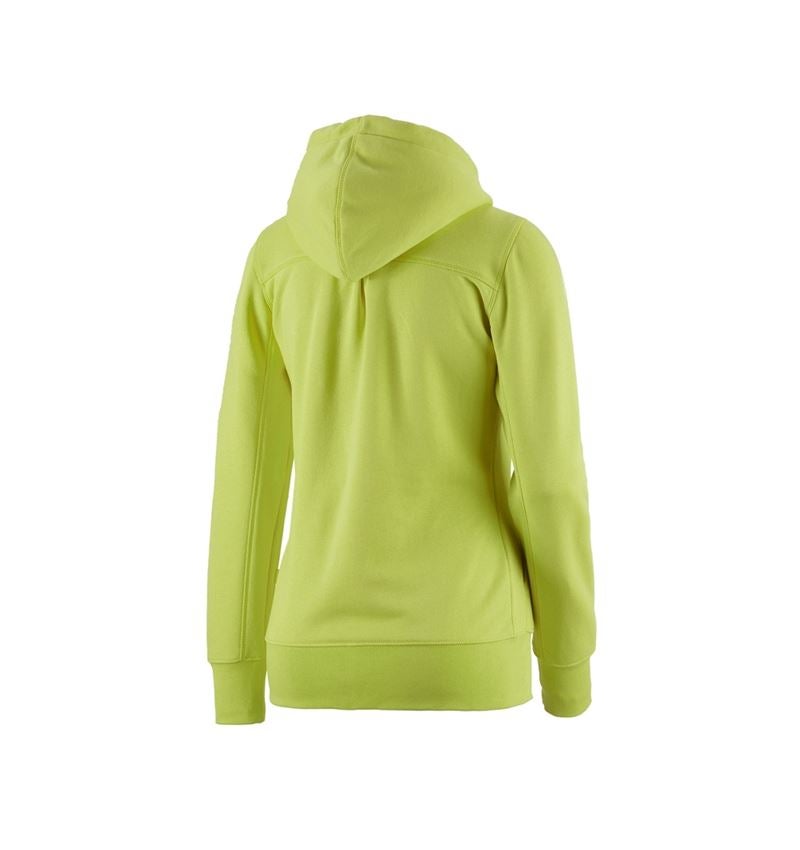 e.s. Hoody-Sweatjacke poly cotton, Damen