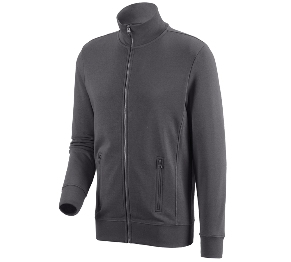 e.s. Sweatjacke poly cotton