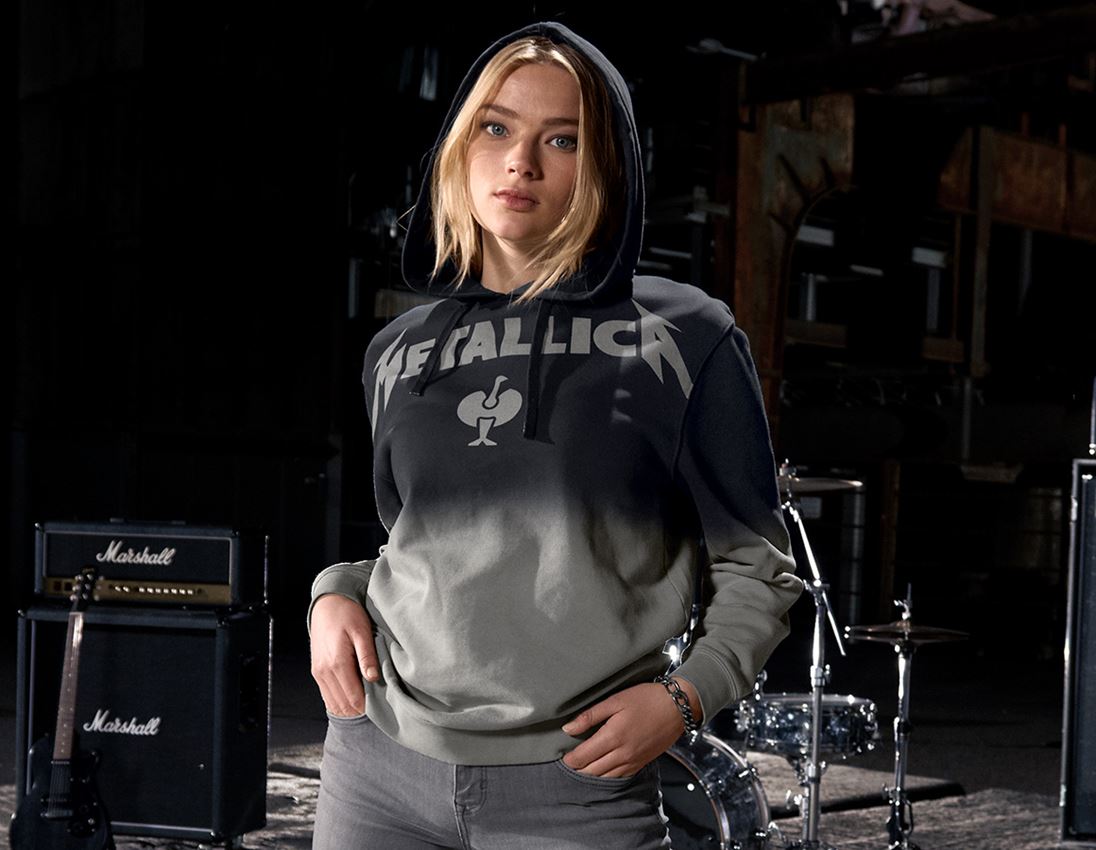 Metallica cotton hoodie, ladies