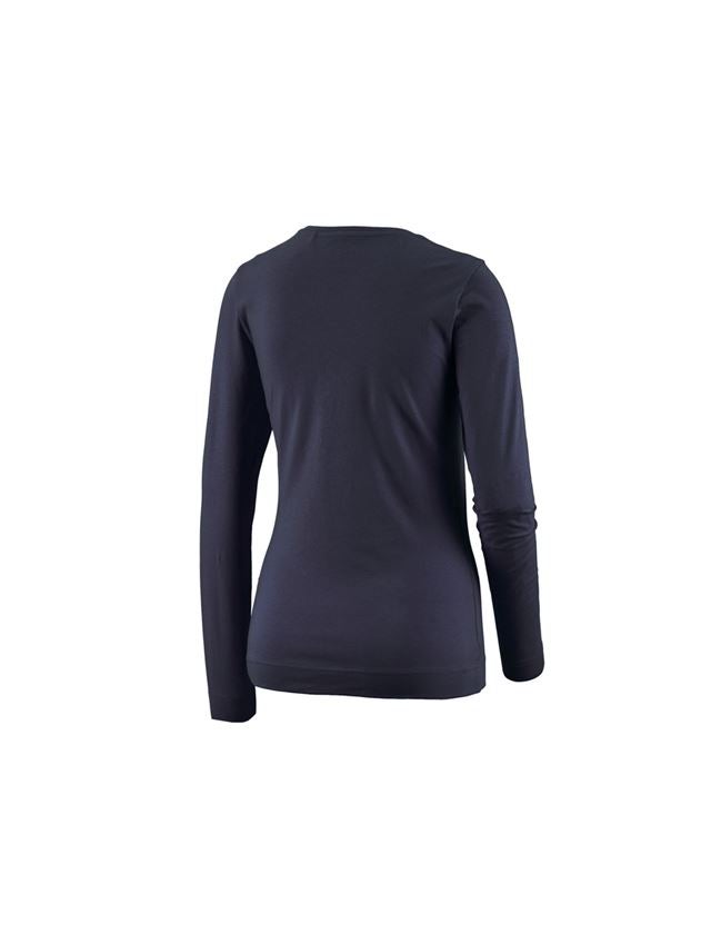 e.s. Longsleeve cotton stretch, Damen