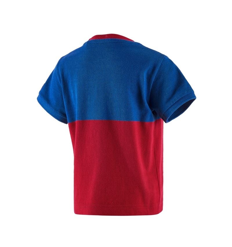 e.s. Piqué-Shirt colourblock, Kinder