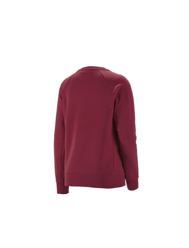 e.s. Sweatshirt cotton stretch, Damen