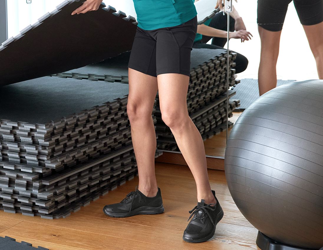 Race Tights Short e.s.trail, Damen