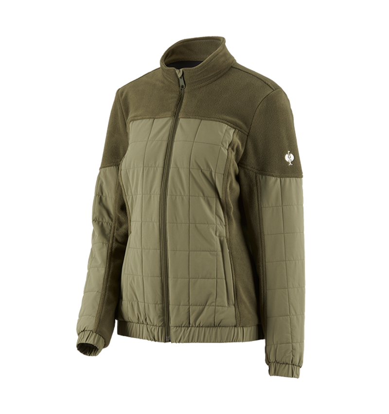 Hybrid Fleecejacke e.s.concrete, Damen
