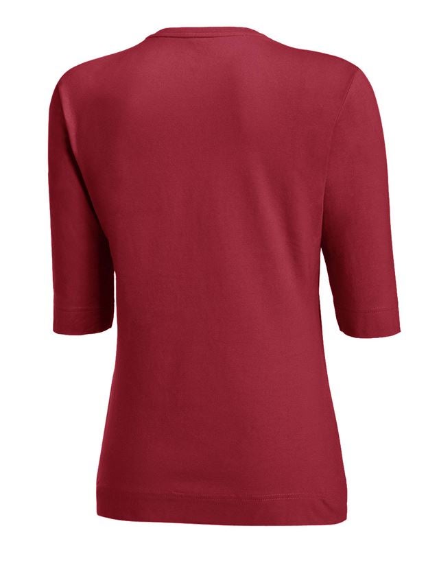 e.s. Shirt 3/4-Arm cotton stretch, Damen