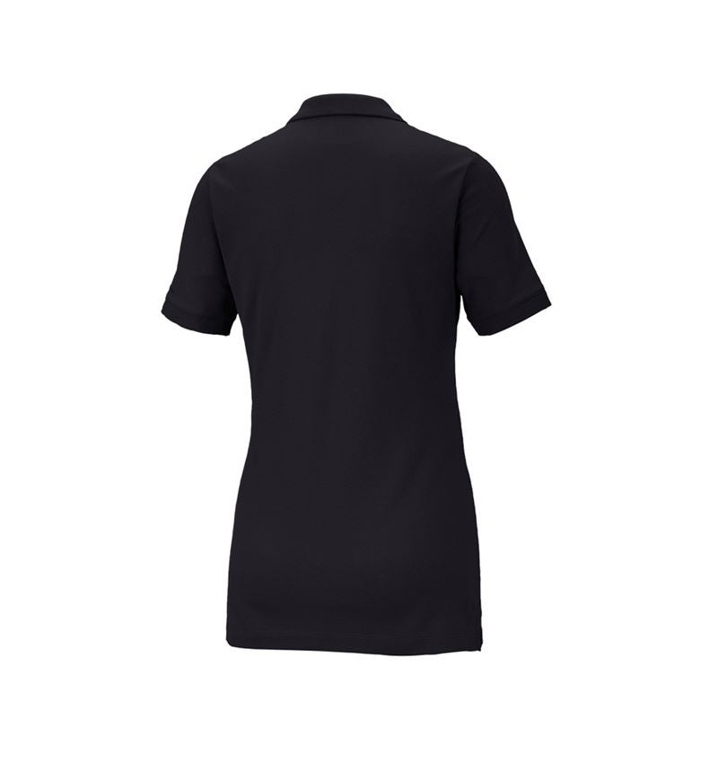 e.s. Piqué-Polo cotton stretch, Damen