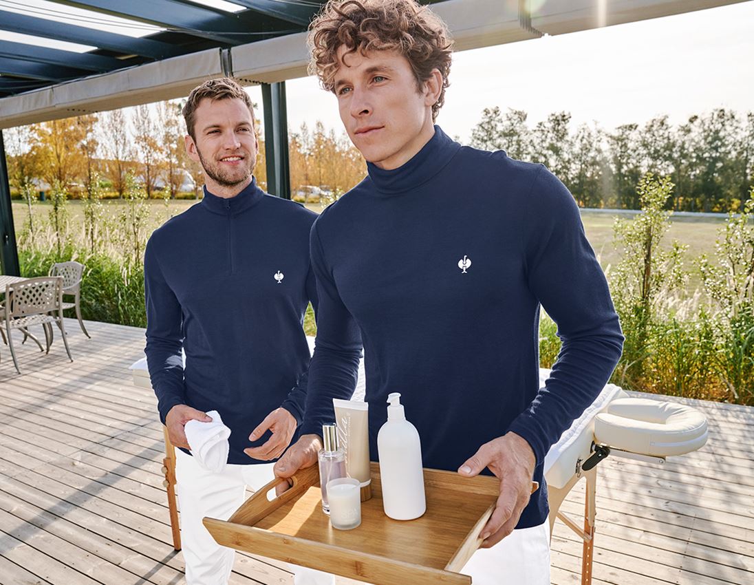 Rollkragenshirt Merino e.s.trail