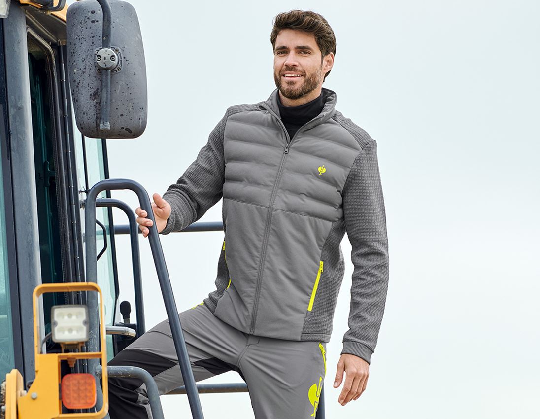 Hybrid Strickjacke e.s.trail