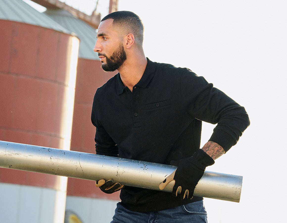 e.s. Sweatshirt poly cotton Pocket