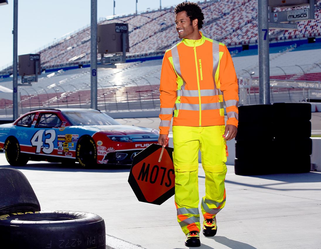 Warnschutz Softsh.Jacke softlight e.s.motion 2020