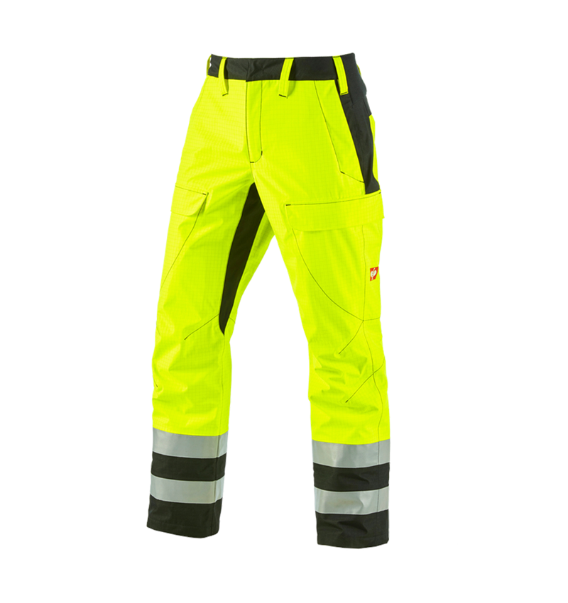 e.s. Wetterschutzbundhose multinorm high-vis