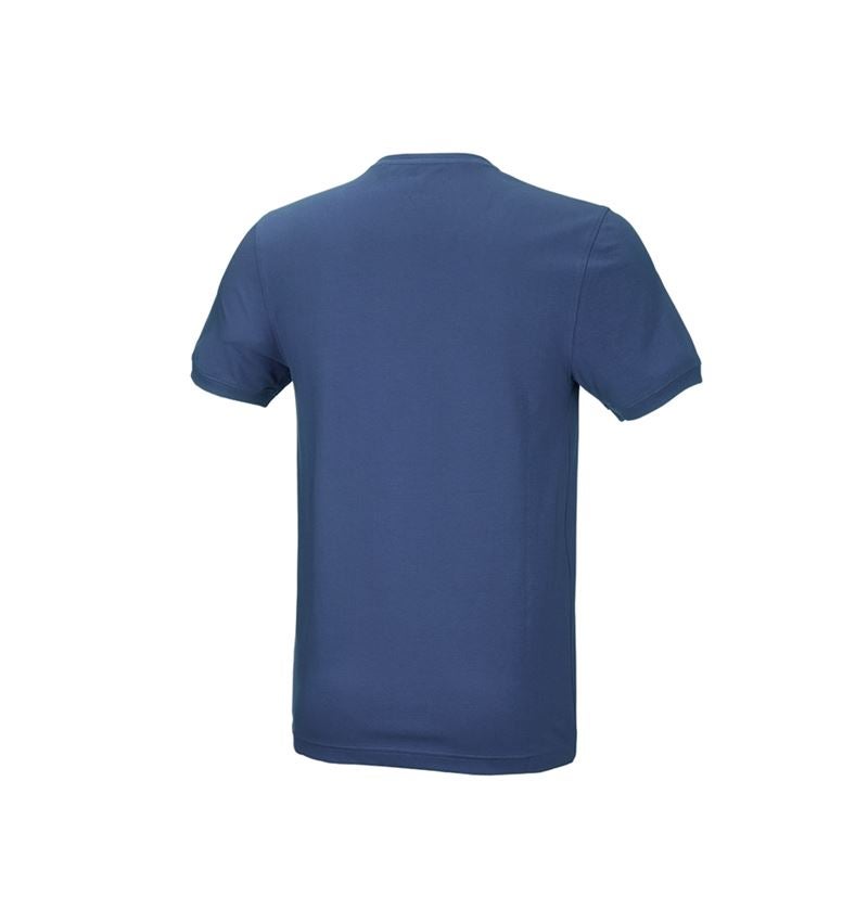 e.s. T-Shirt cotton stretch, slim fit