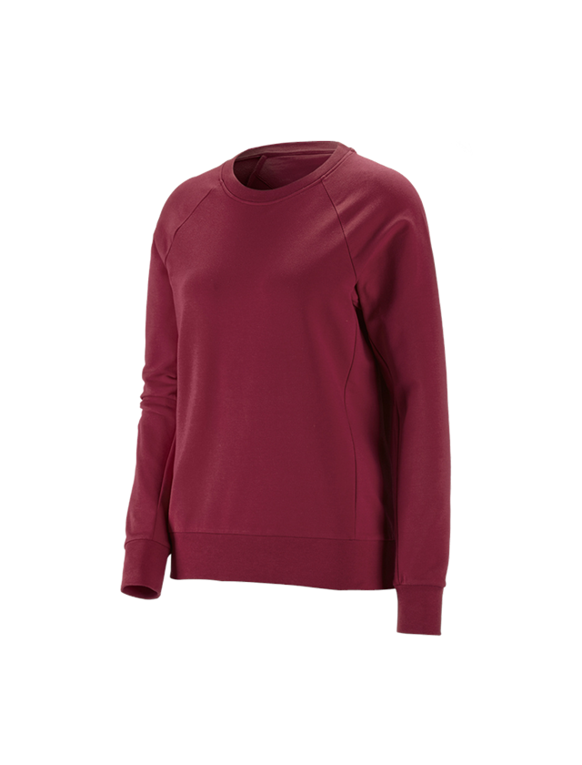 e.s. Sweatshirt cotton stretch, Damen