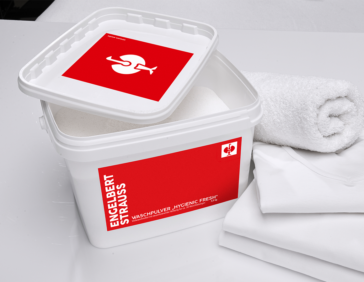 e.s. Waschpulver hygienic fresh