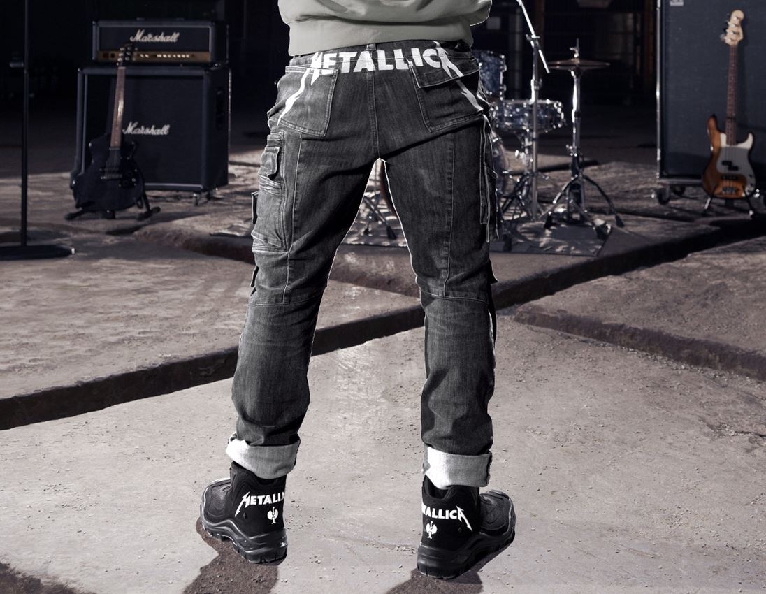 Metallica denim pants