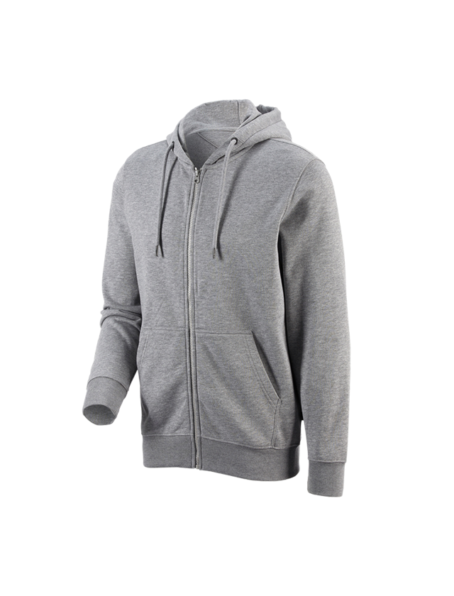 e.s. Hoody-Sweatjacke poly cotton