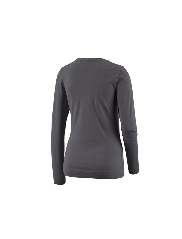 e.s. Longsleeve cotton stretch, Damen