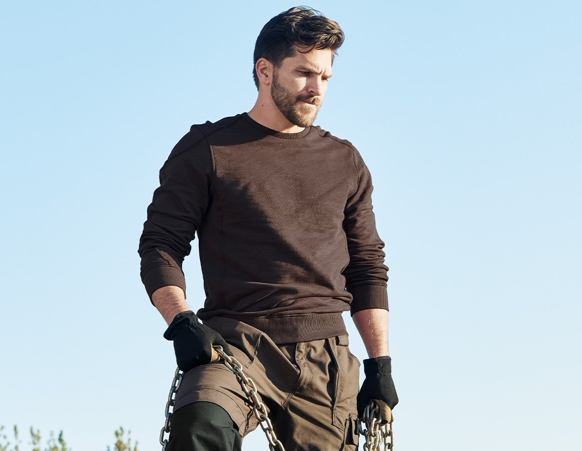 Sweatshirt cotton slub e.s.roughtough