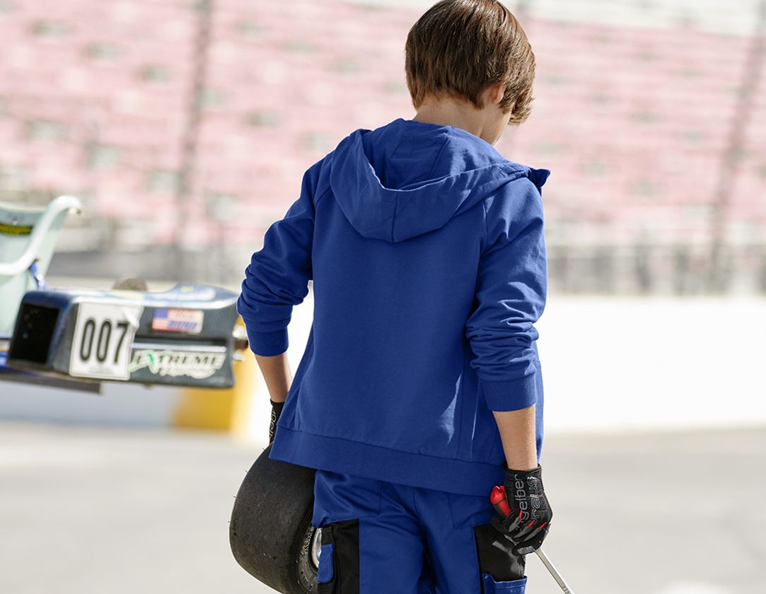 e.s. Hoody-Sweatjacke cotton stretch, Kinder