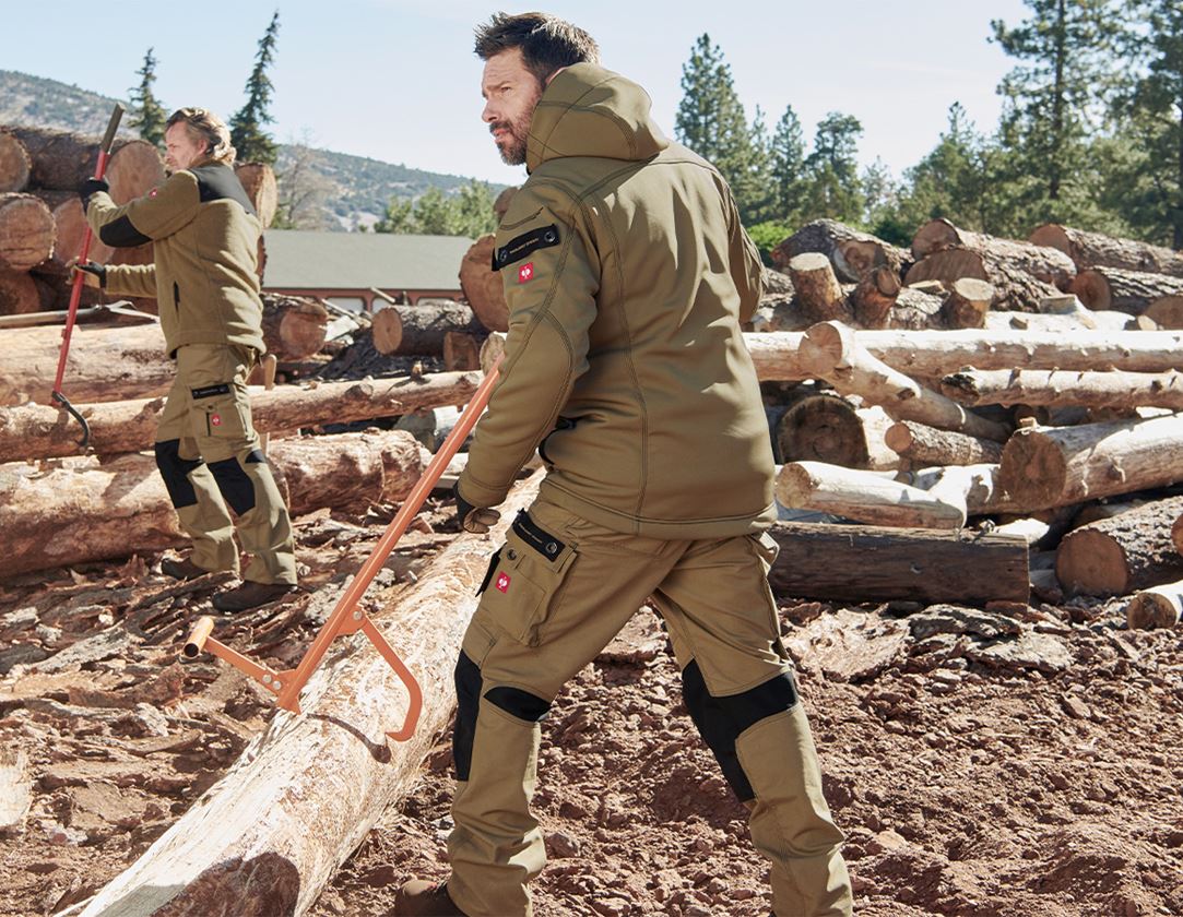 Winter Softshelljacke e.s.roughtough