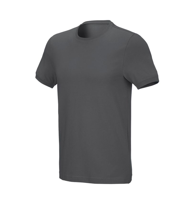 e.s. T-Shirt cotton stretch, slim fit