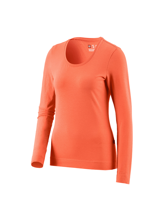 e.s. Longsleeve cotton stretch, Damen