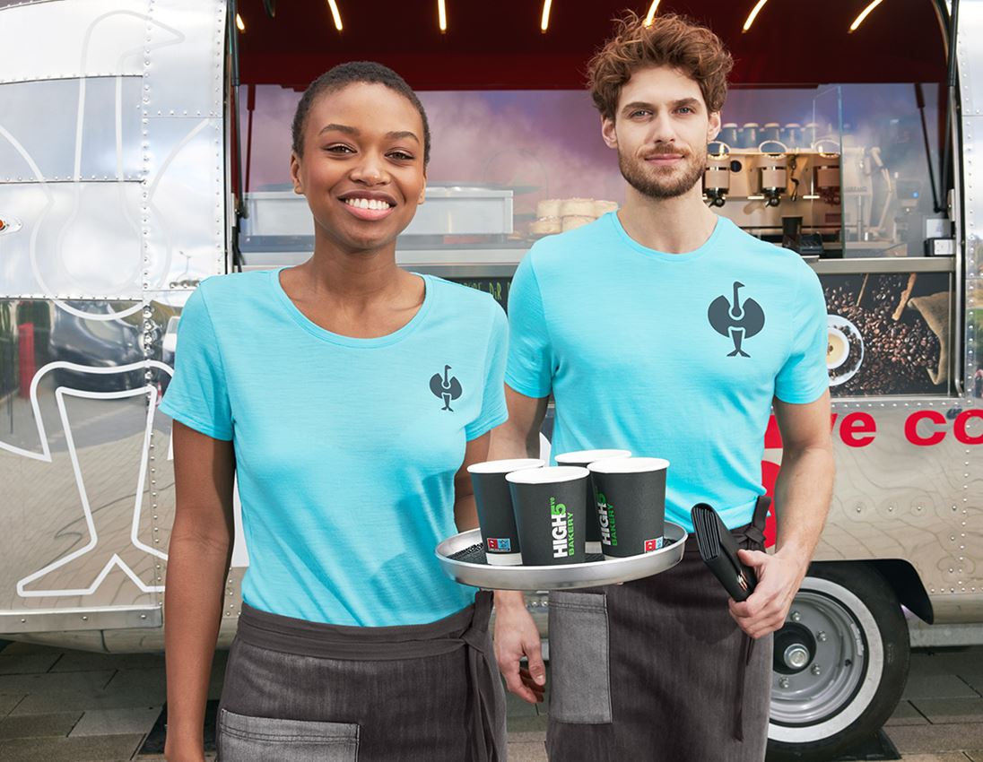 T-Shirt Merino e.s.trail, Damen