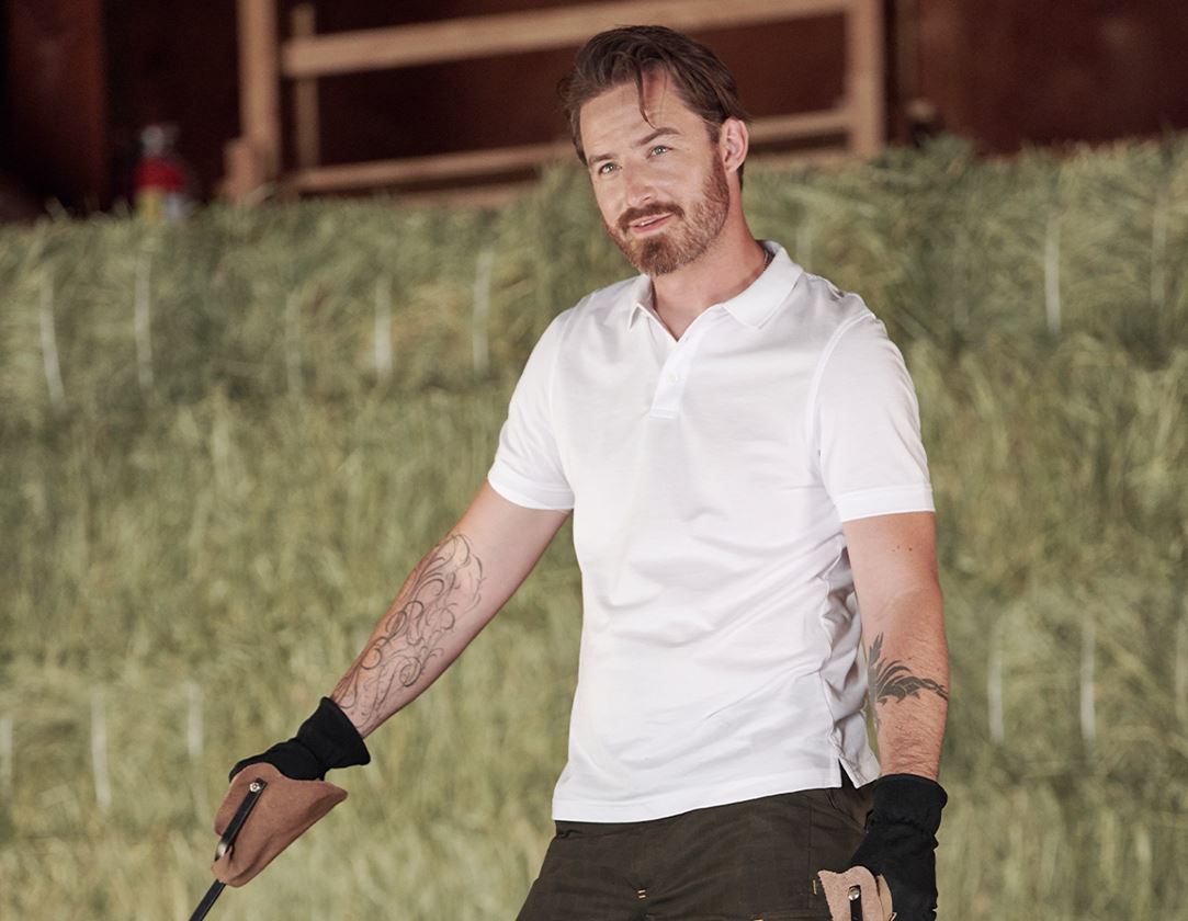 e.s. Polo-Shirt cotton Deluxe