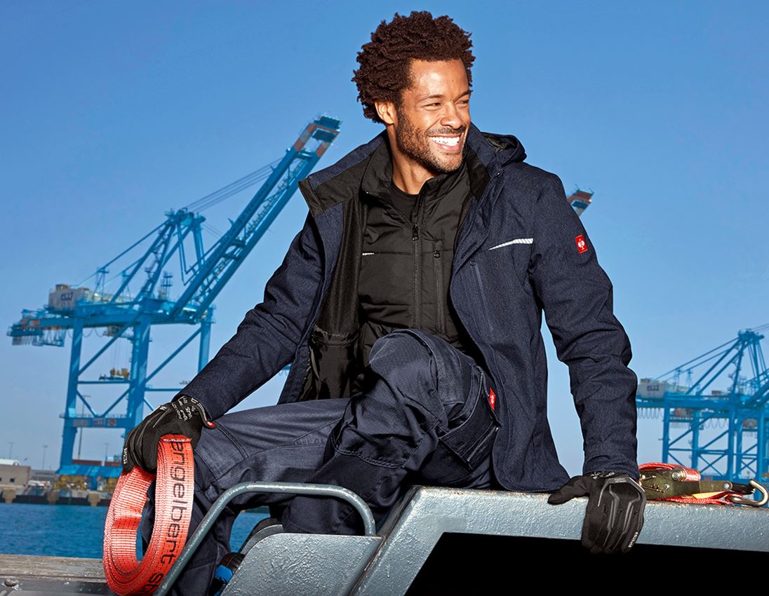 Funktionsjacke e.s.motion denim