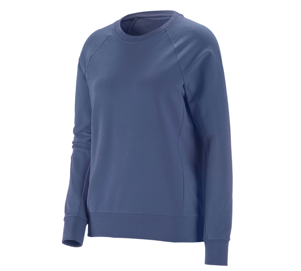 e.s. Sweatshirt cotton stretch, Damen