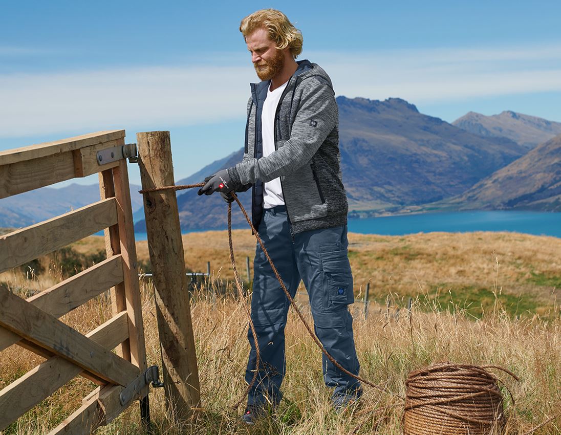 Windbreaker Kapuzenstrickjacke e.s.motion ten