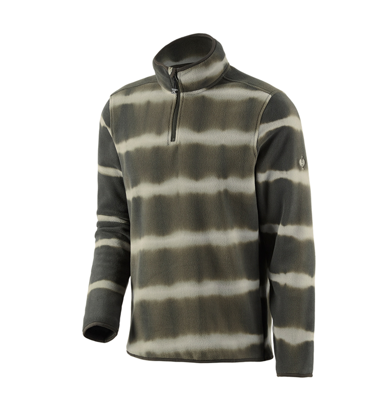 Fleece Troyer tie-dye e.s.motion ten