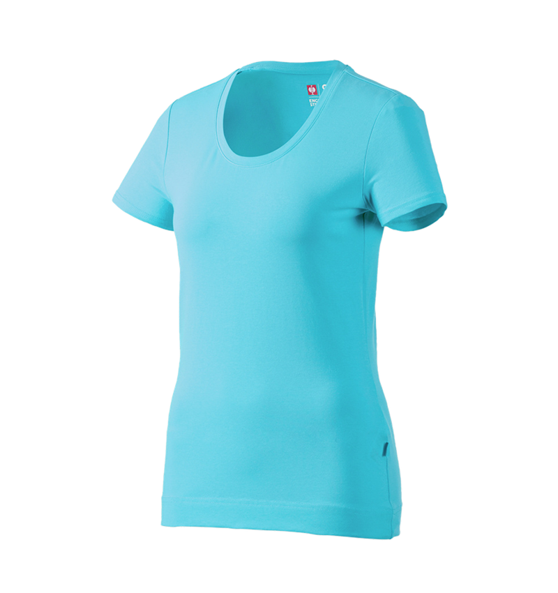 e.s. T-Shirt cotton stretch, Damen