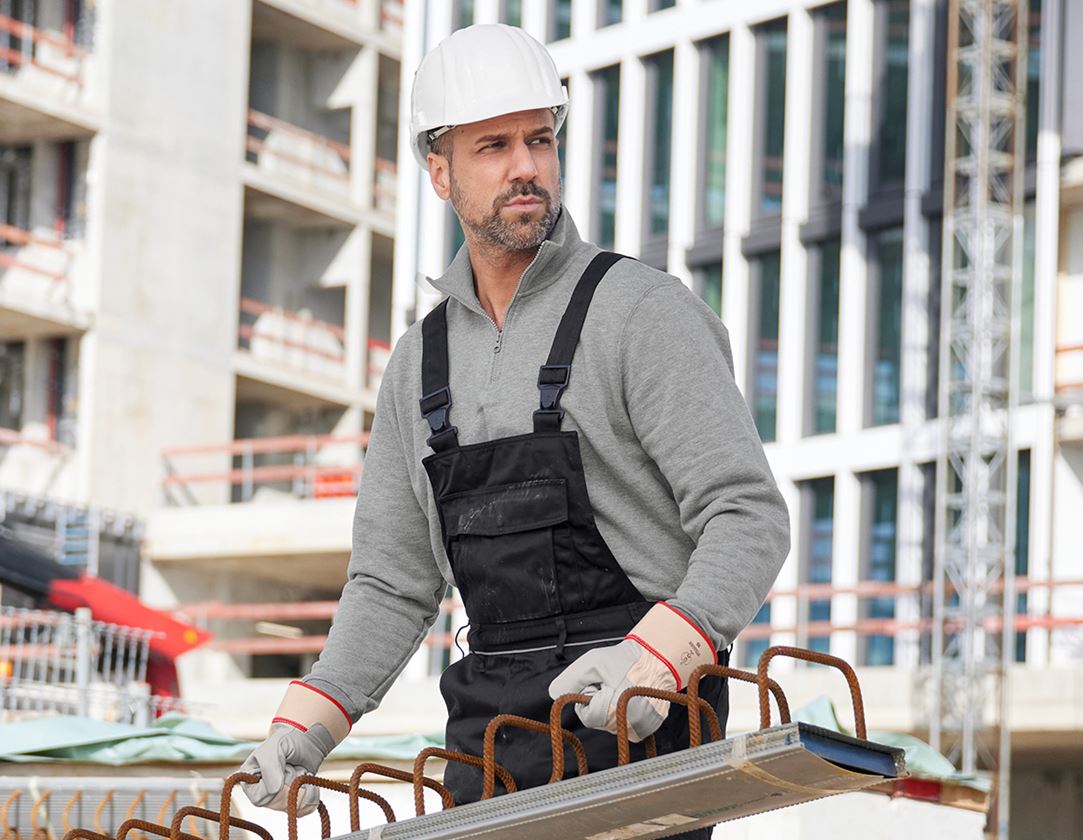 e.s. ZIP-Sweatshirt poly cotton