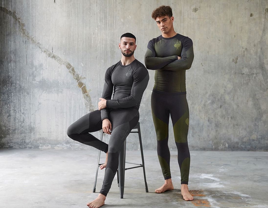 Funktions-Longsleeve e.s.trail seamless - warm