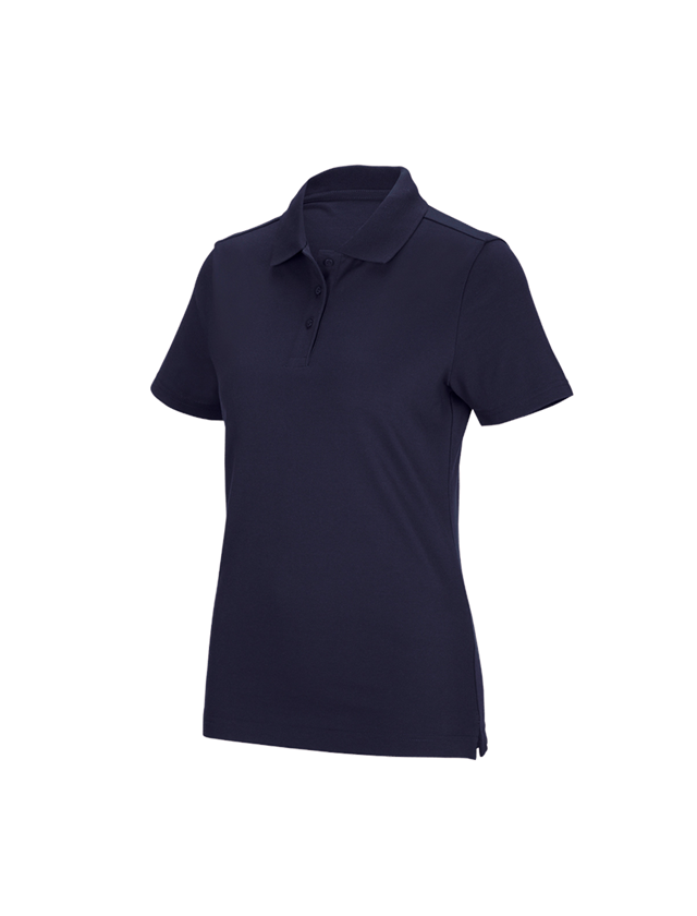 e.s. Funktions Polo-Shirt poly cotton, Damen