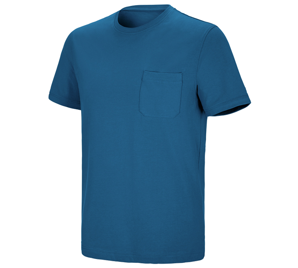 e.s. T-Shirt cotton stretch Pocket