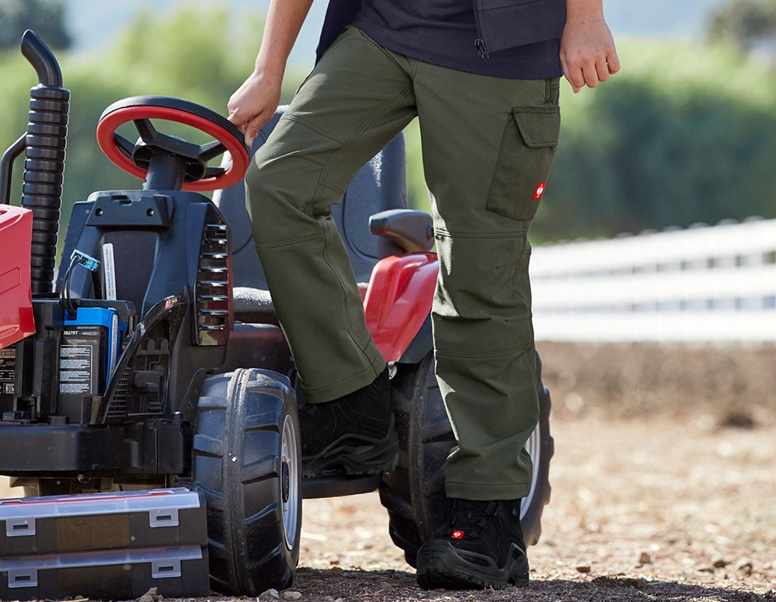 Funktions Cargohose e.s.dynashield solid,Kinder