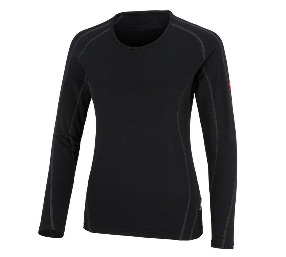 e.s. Funkt.-Longsleeve clima-pro - warm, Damen