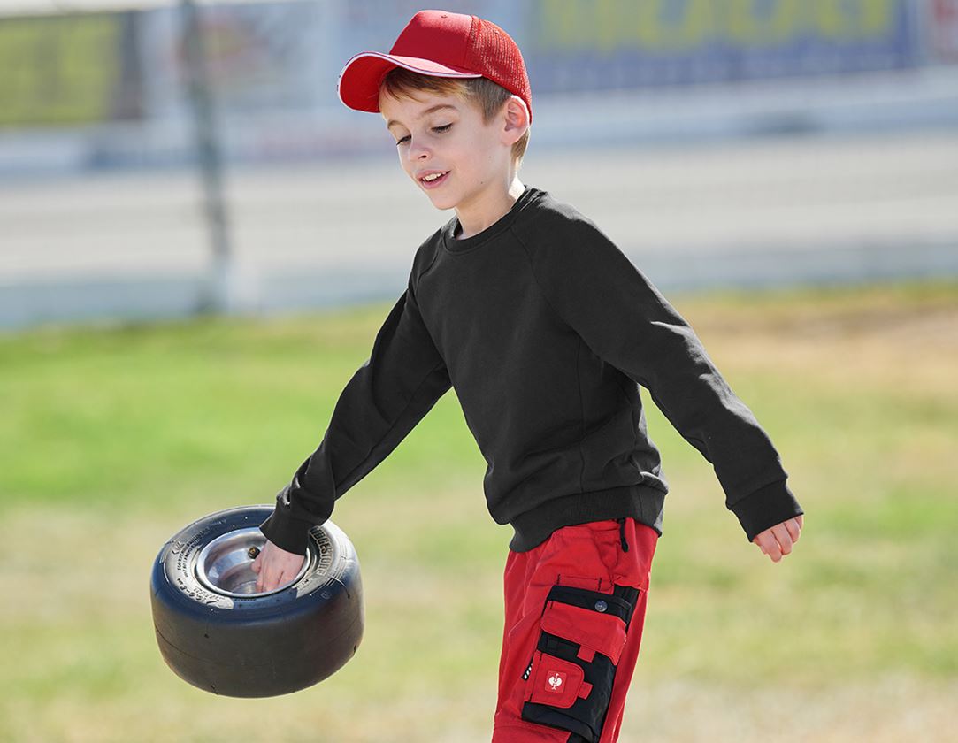 e.s. Sweatshirt cotton stretch, Kinder