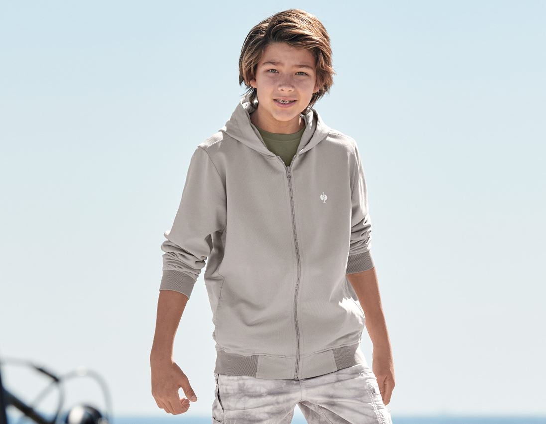Kapuzensweatjacke e.s.motion ten, Kinder