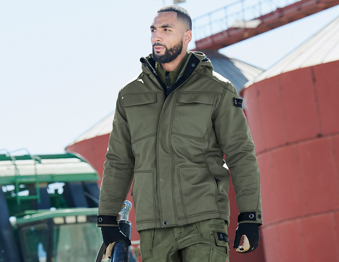Winter Softshelljacke e.s.roughtough