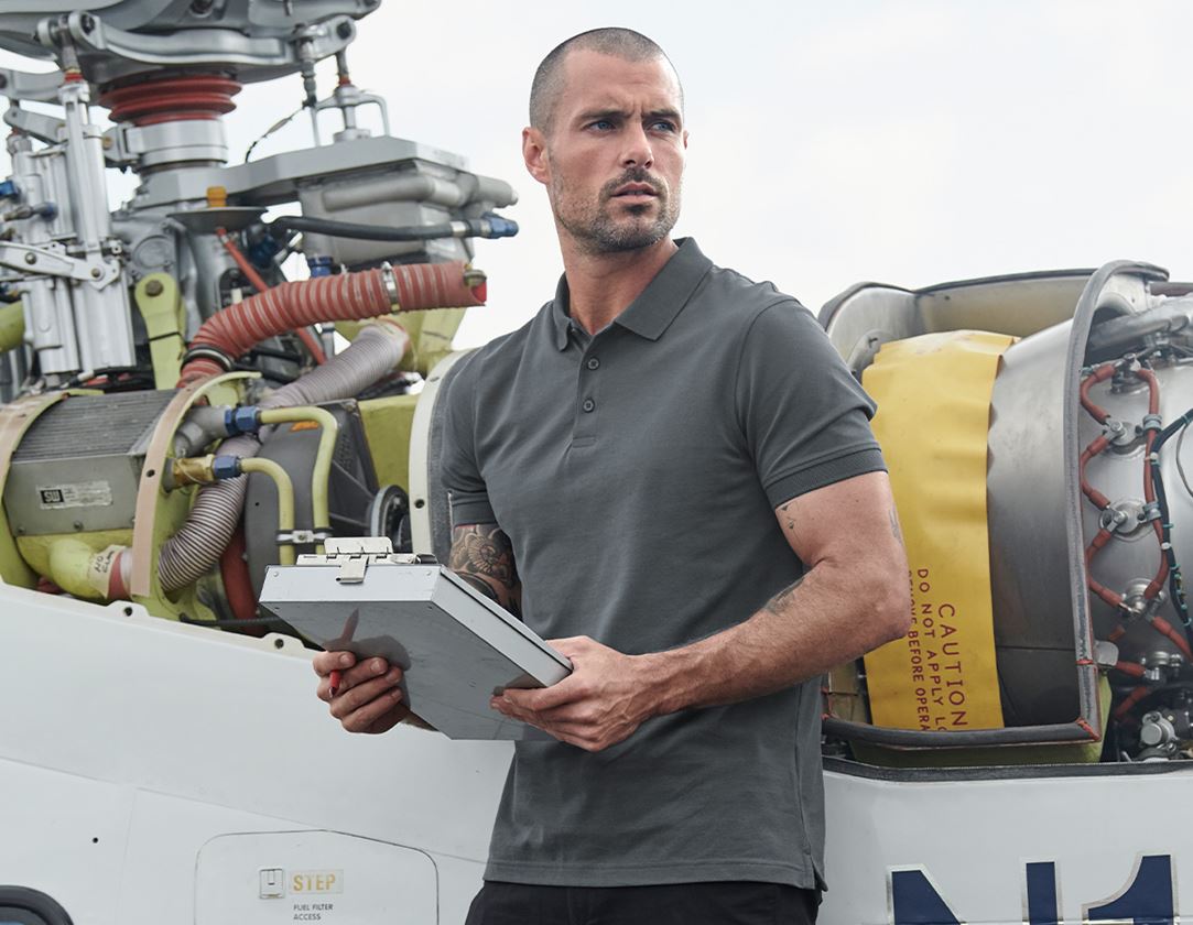 e.s. Polo-Shirt cotton Deluxe