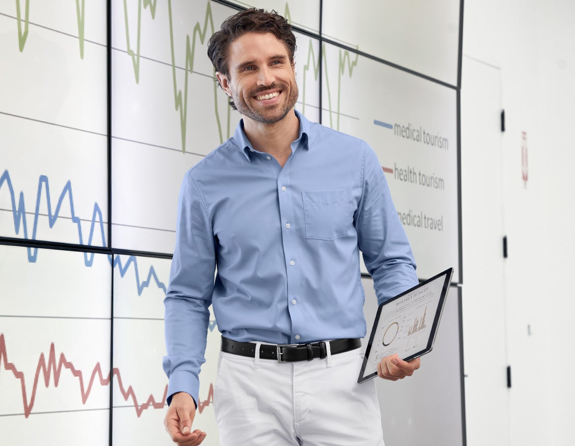 e.s. Business Hemd cotton stretch, regular fit