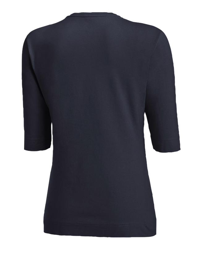 e.s. Shirt 3/4-Arm cotton stretch, Damen