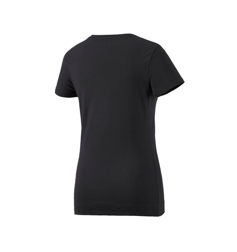 e.s. T-Shirt cotton stretch, Damen